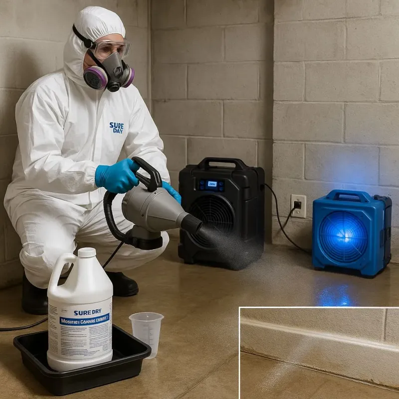 Sanitization and Odor Removal process in Hominy, OK