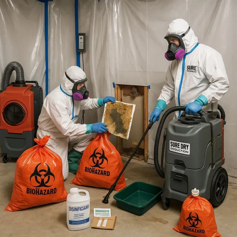 Contaminated Water Handling Protocols process in Hominy, OK