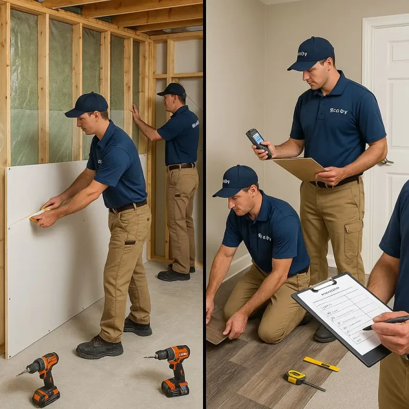 Repairs and Reconstruction process in Hominy, OK